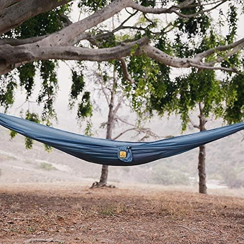 Camping Hammock - Lightweight, Portable Hammock W/Tree Straps - Outdoor Hammock for Beach, Hiking, Backpacking and Travel