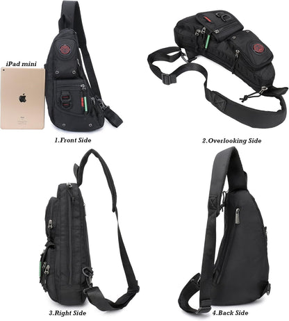 Sling Backpacks, Sling Chest Bag Shoulder Crossbody Bags for Men Women Outdoor Travel | Outdoor Travel