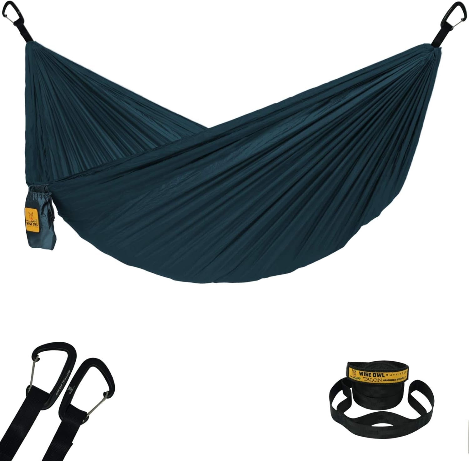 Camping Hammock - Lightweight, Portable Hammock W/Tree Straps - Outdoor Hammock for Beach, Hiking, Backpacking and Travel