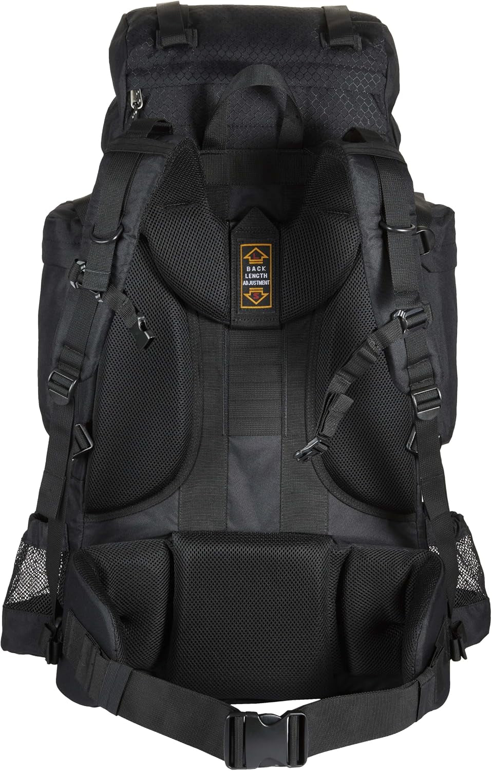 Internal Frame Hiking Backpack for Camping and Backpacking, Adjustable Straps, Rainfly Included
