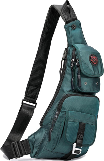 Sling Bag Chest Shoulder Backpack Crossbody Bags Casual Daypack for Men Women
