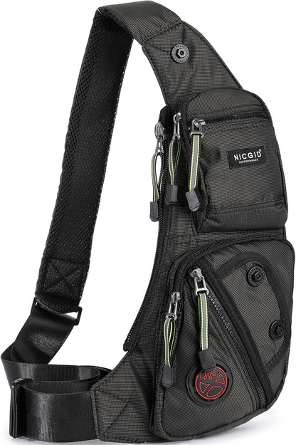 Sling Bag Chest Shoulder Backpack Crossbody Bags Casual Daypack for Men Women