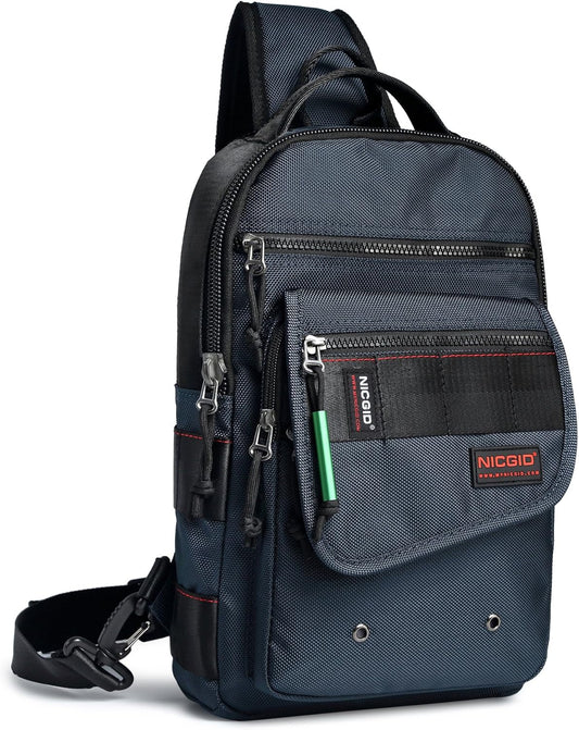 Sling Bags, Chest Shoulder Backpacks Crossbody Purse Outdoor Chest Bag Travel Backpack for Men Women
