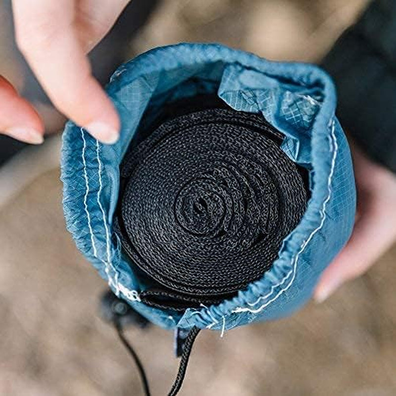 Camping Hammock - Lightweight, Portable Hammock W/Tree Straps - Outdoor Hammock for Beach, Hiking, Backpacking and Travel