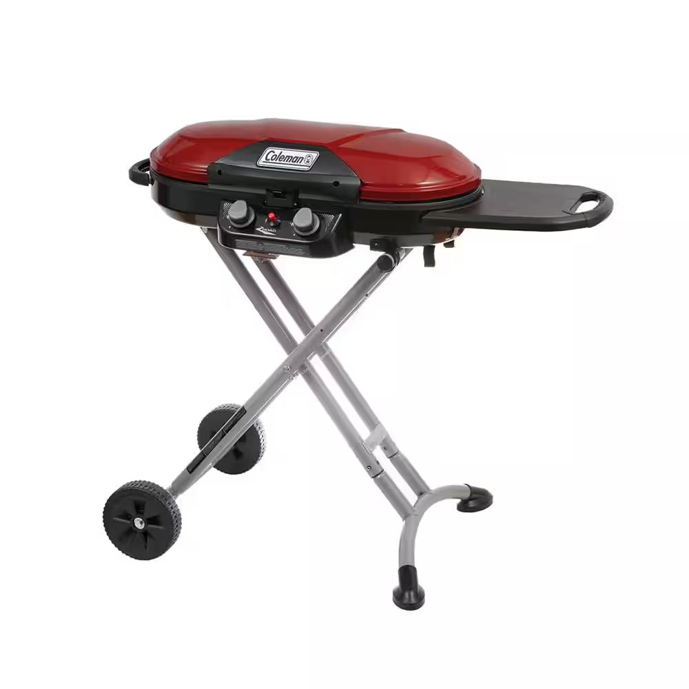Roadtrip X-Cursion 2-Burner Portable Propane Gas Portable Grill, Red