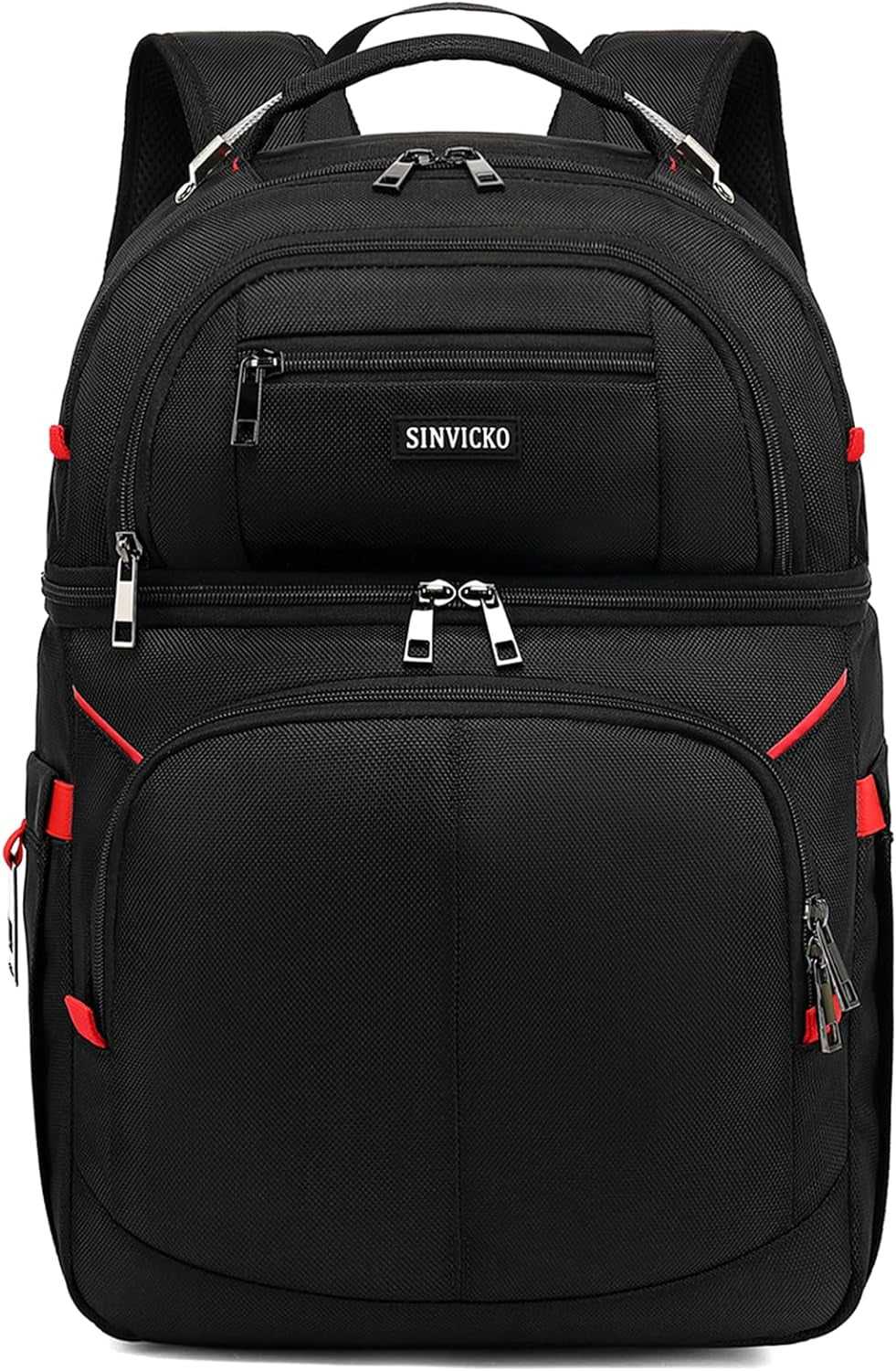 Insulated Cooler Backpack,Double Deck Leakproof Cooler Bag,Insulated Backpack Cooler Lunch Backpack for Men Women