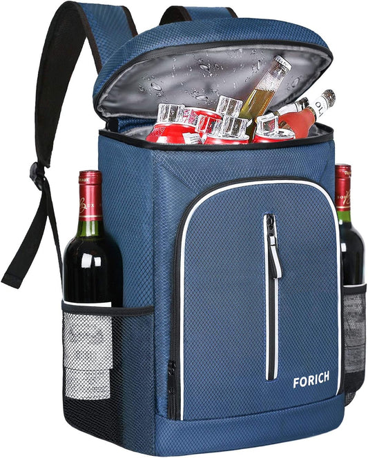 Soft Cooler Backpack Insulated Waterproof Backpack Cooler Bag Leak Proof Portable Small Cooler Backpacks to Work Lunch Travel Beach Camping Hiking Picnic Fishing Beer for Men Women