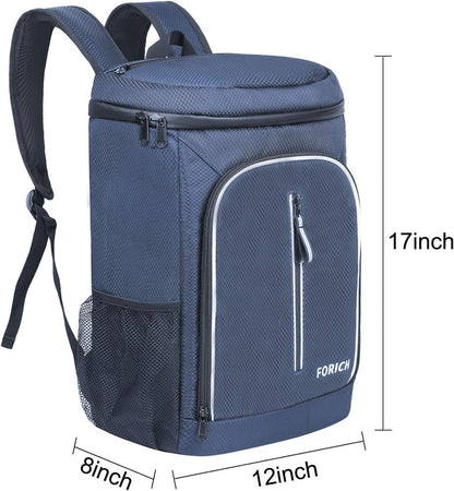 Soft Cooler Backpack Insulated Waterproof Backpack Cooler Bag Leak Proof Portable Small Cooler Backpacks to Work Lunch Travel Beach Camping Hiking Picnic Fishing Beer for Men Women