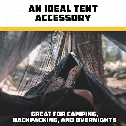 Hammock Bug Net – Mosquito Net for Hammock, Lightweight Bug Netting for Camping, Hiking, Backpacking, Forest & Outdoor Use